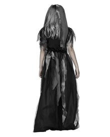 Halloween Brautkleid Kinderkostüm mit Schleier