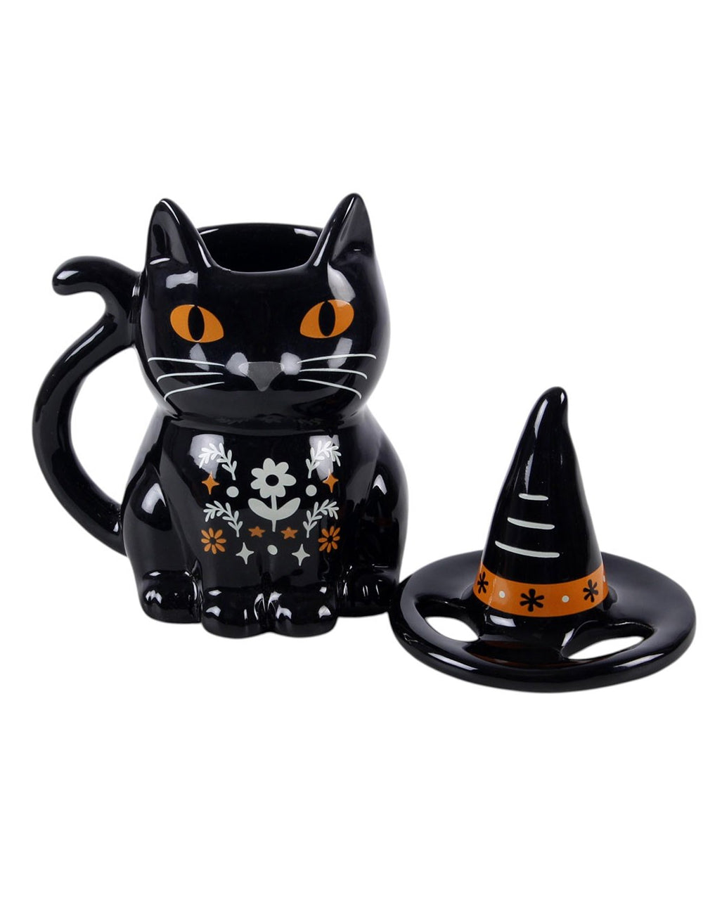 Frightful Folk – Tazza Con Coperchio “Gatto Nero” 19 Cm