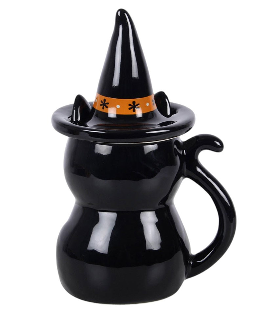 Frightful Folk – Tazza Con Coperchio “Gatto Nero” 19 Cm
