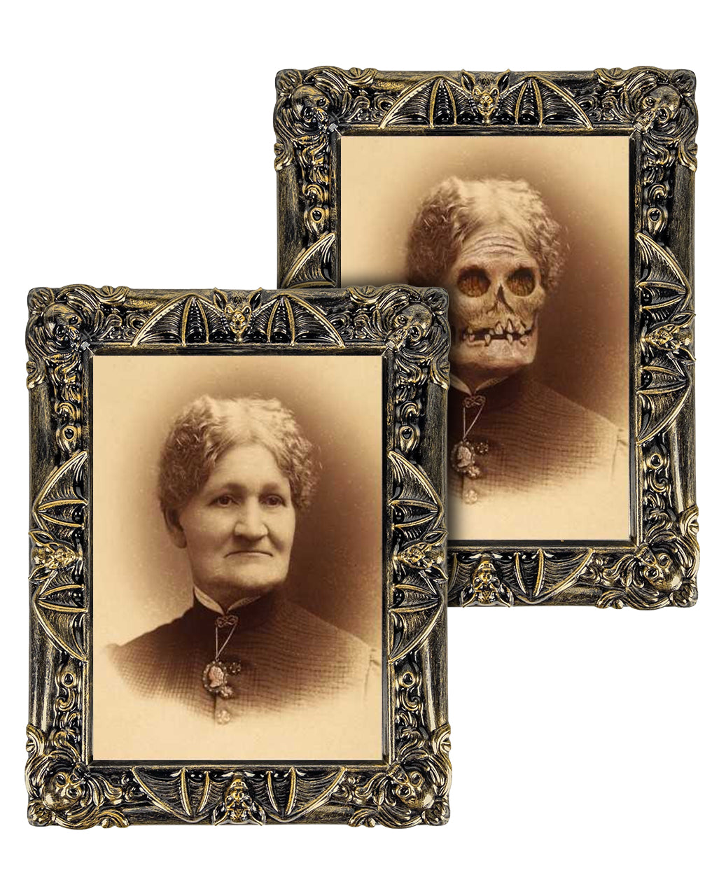 Frightful Maiden Bernice Hologram Portrait 50x39cm