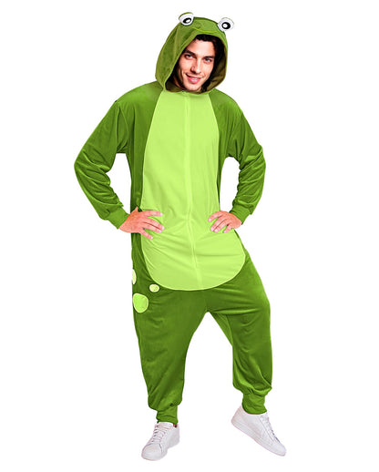 Frosch Onesie Plüschkostüm