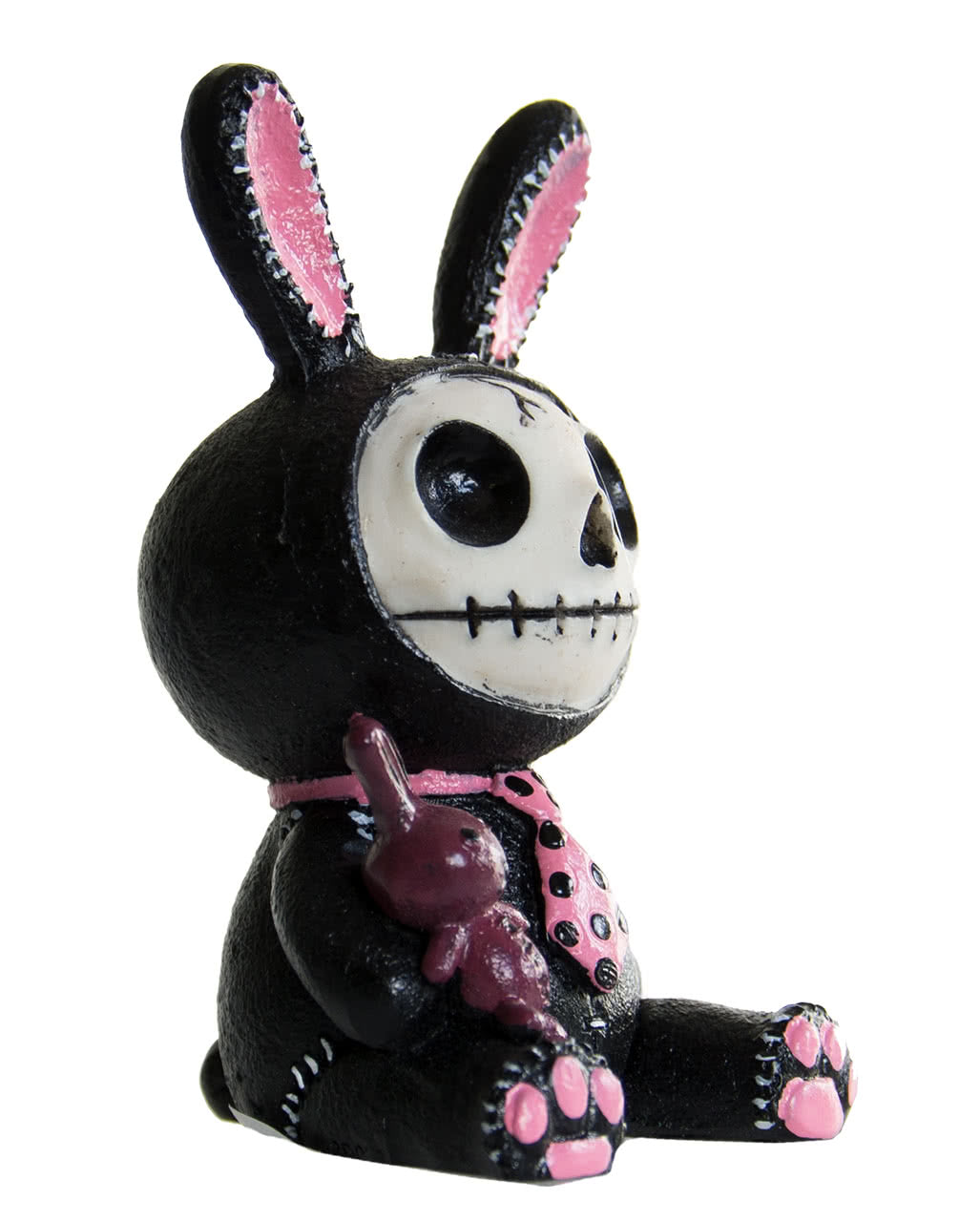Furrybones Figur - Black Bun Bun klein