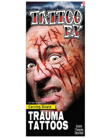 Schnittwunden Trauma Klebetattoo