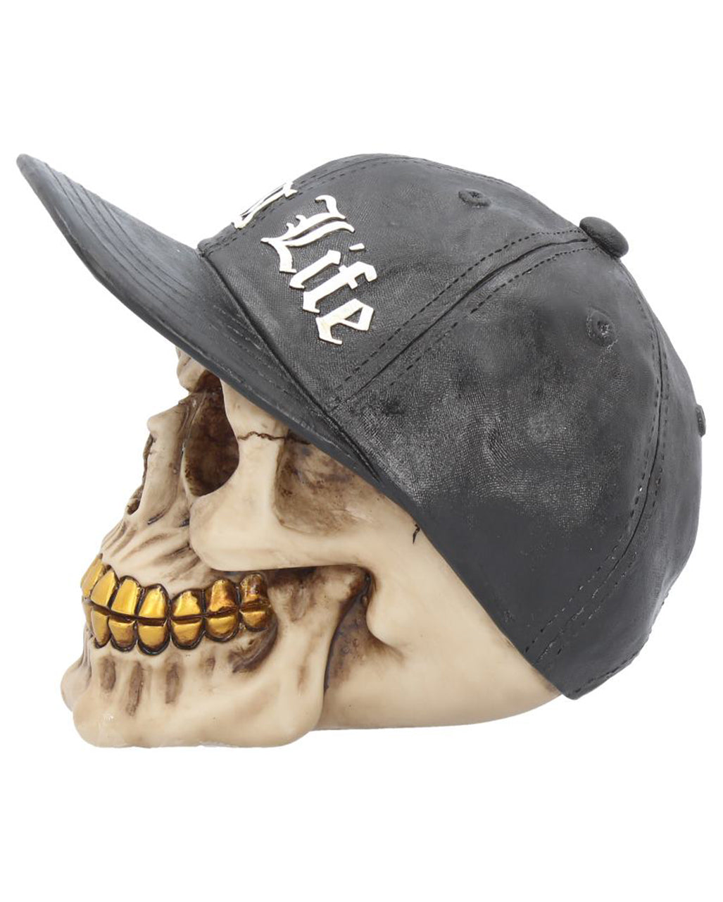 Gangster Totenkopf "Thug Life" 15,8cm