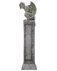 Gigantische Säule & Gargoyle mit Licht & Sound 244cm