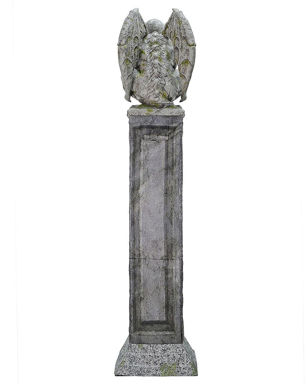 Gargoyle Gatekeeper On Pillar With Light & Sound 244cm