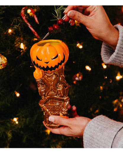 Geeki Tikis Disney TNBC Pumpkin King Becher