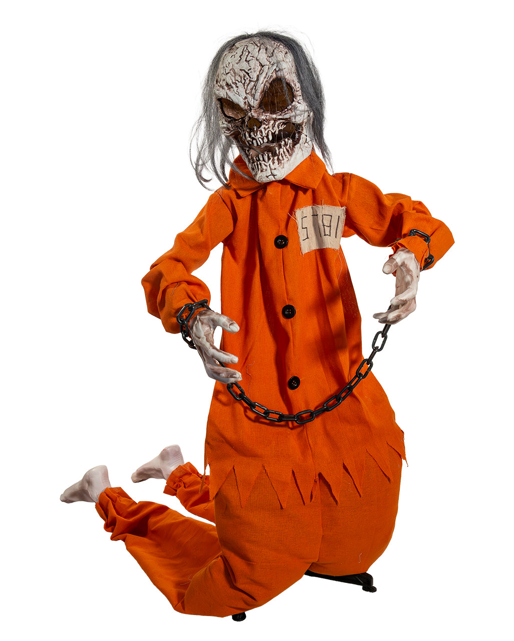 Prisonnier Attaché Avec Mouvement, Lumière & Son 168cm