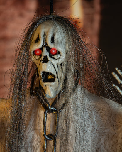 Bound Ghost Demon With Light, Sound & Movement 62cm