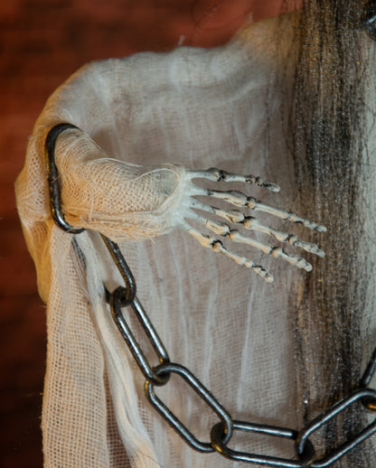 Bound Ghost Demon With Light, Sound & Movement 62cm