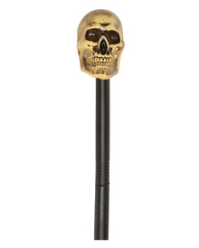 Gehstock mit Antik Totenkopf
