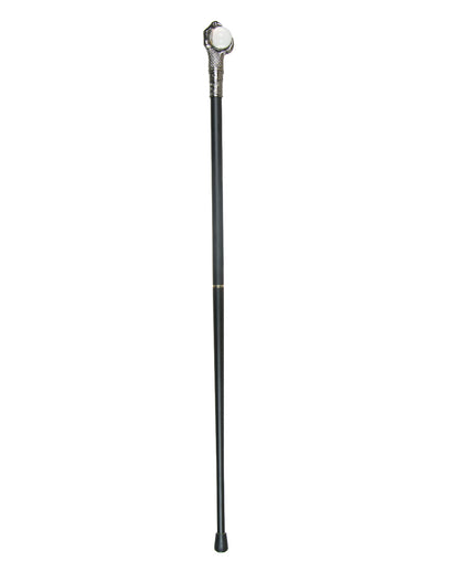 Walking Stick With Dragon Claw & Glass Ball 95cm