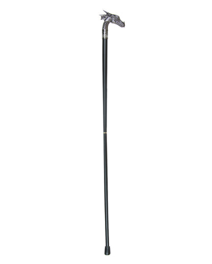 Gehstock mit geflügeltem Drachenkopf 95cm
