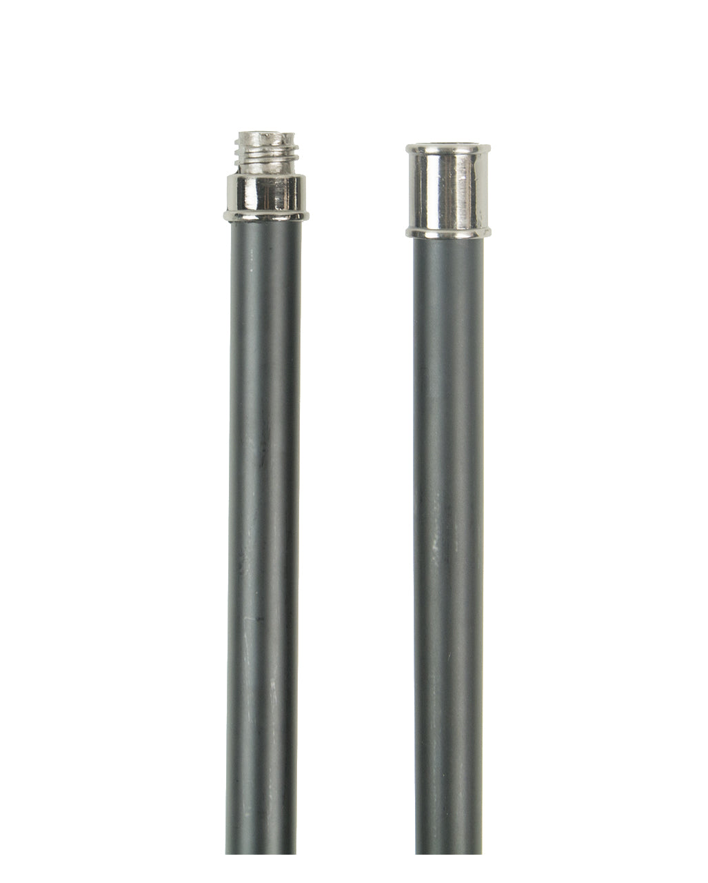 Gehstock mit silbernem Fledemaus Knauf
