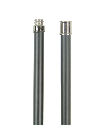 Gehstock mit silbernem Fledemaus Knauf