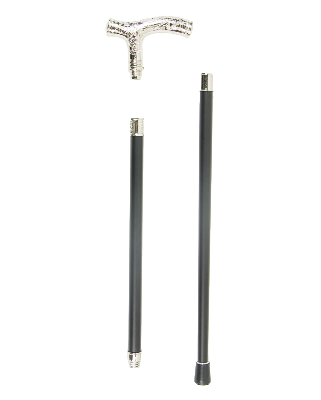 Gehstock mit Wolfskopf Wappenknauf 95cm