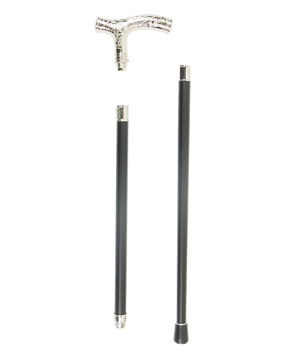 Gehstock mit Wolfskopf Wappenknauf 95cm