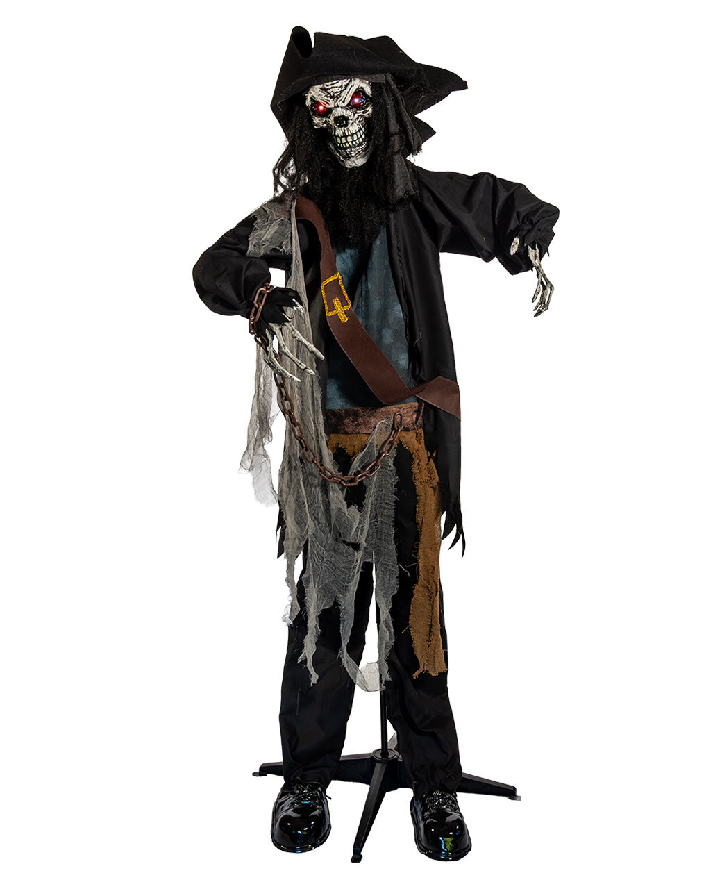 Pirata Fantasma Con Movimento, Luci E Suoni 176 Cm