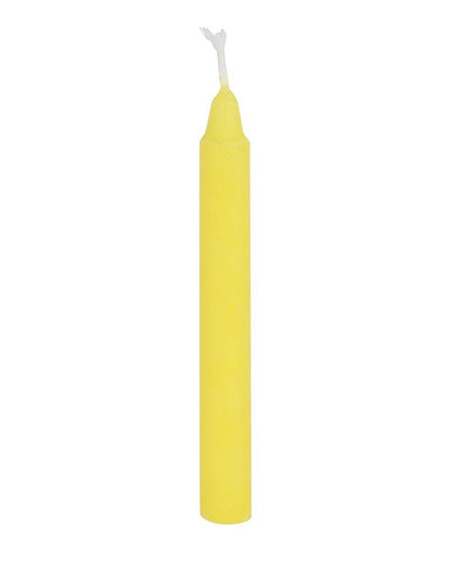 Gelbe "Erfolg" Zauberkerzen 12 St.