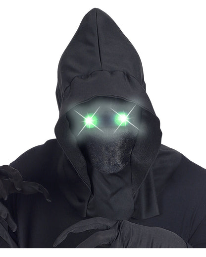 Faceless Maske mit Leuchtend Grünen Augen