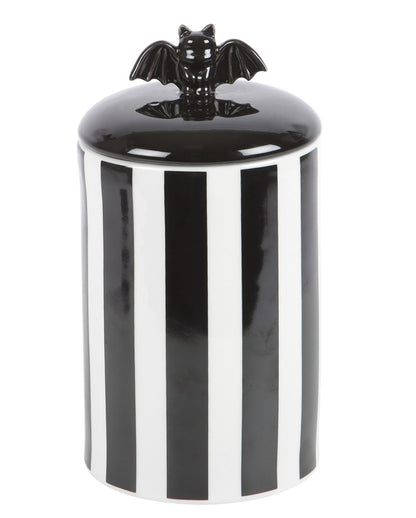 Striped Bat Cookie Tin 20cm