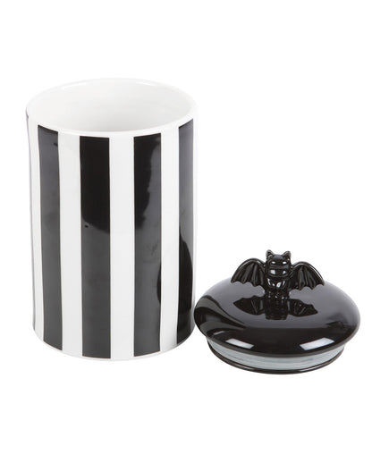 Striped Bat Cookie Tin 20cm