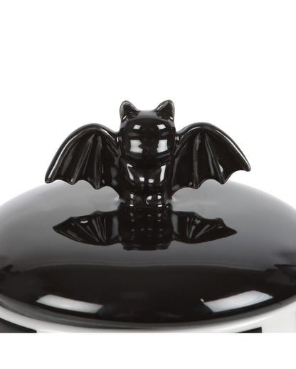 Striped Bat Cookie Tin 20cm