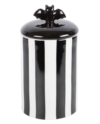 Striped Bat Cookie Tin 20cm
