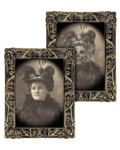 Ritratto Con Ologramma Della Zia Phyllis 50x39cm
