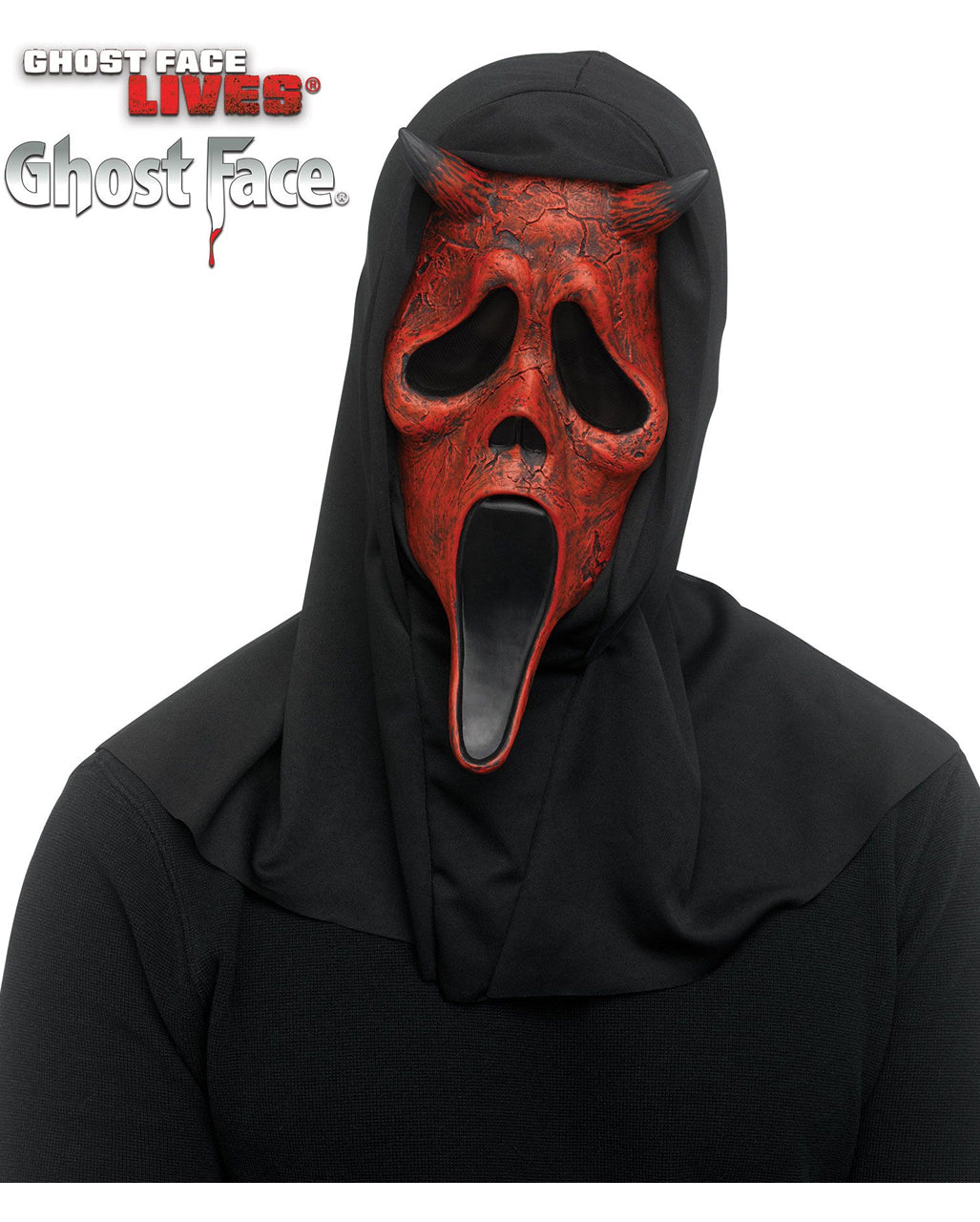 Ghost Face Aged Devil Mask
