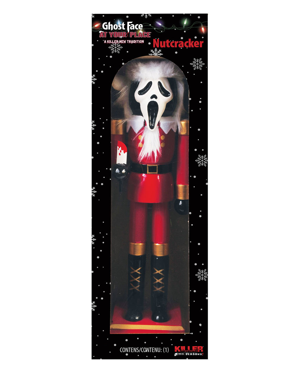 Ghost Face At Your Place Nutcracker Figure 38cm