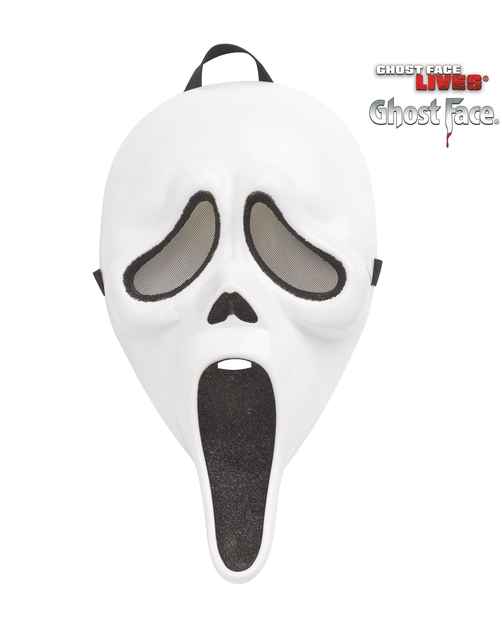 Ghost Face Black Glitter Women's Costume with Mask