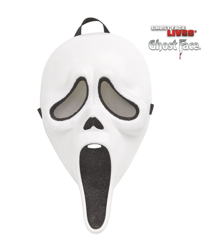 Ghost Face Black Glitter Women's Costume with Mask