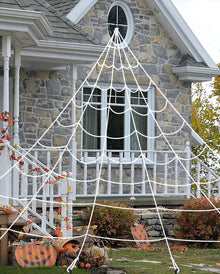Giant Spider Web Außendekoration 5x5 Meter