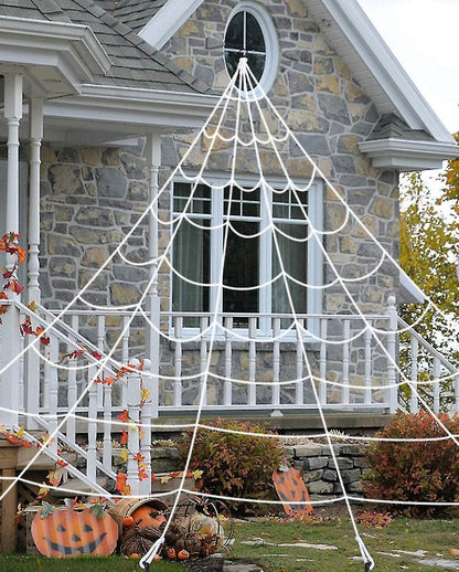 Giant Spider Web Außendekoration 5x5 Meter