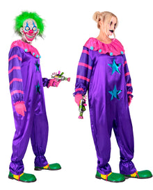 Gift Violettes Horrorclown Kostüm