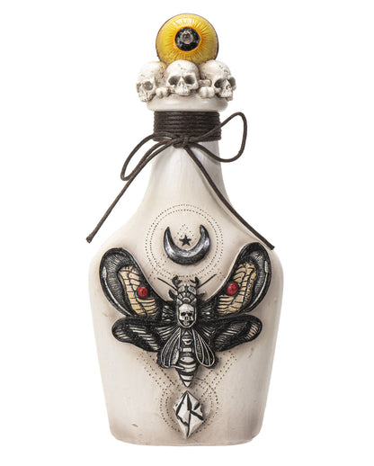 Giftflasche mit Totenkopf Motte & Auge 25cm