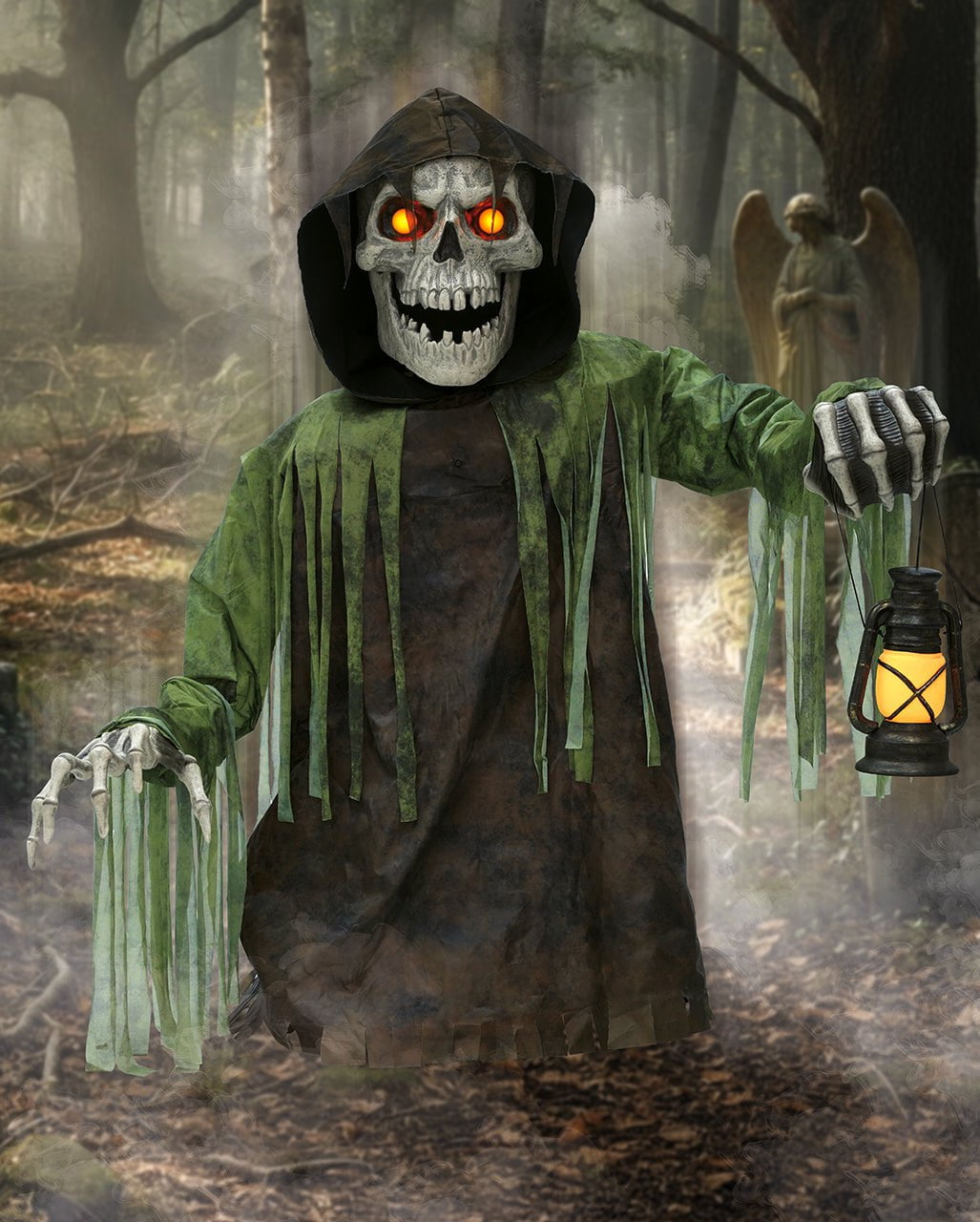 Giant Skelet Groundbreaker Halloween Animatronic 147cm