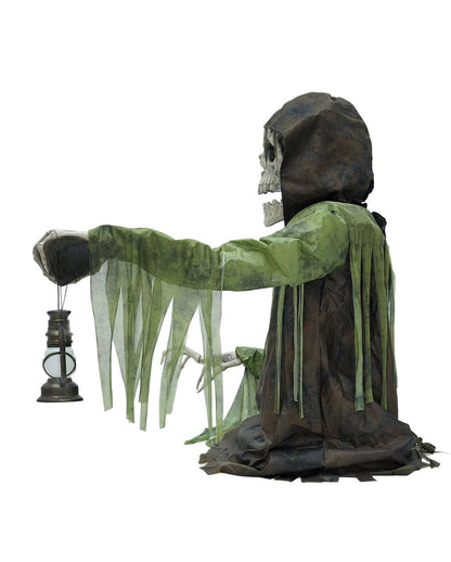 Giant Skelet Groundbreaker Halloween Animatronic 147cm