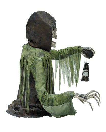 Giant Skelet Groundbreaker Halloween Animatronic 147cm