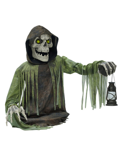 Gigantischer Skelett Groundbreaker Halloween Animatronic 147cm
