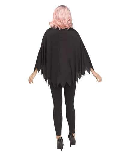 Skelett Glitzer Poncho Rosé Gold