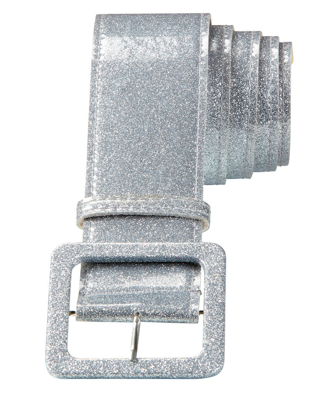 Glitzergürtel mit Silber Glitter