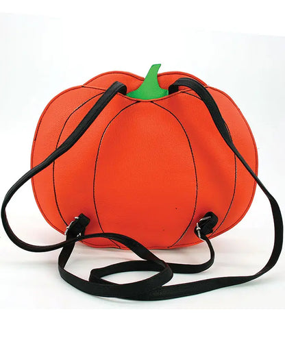 Glitter Halloween Kürbis Rucksack