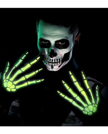 Glow in the Dark Skelett Handschuhe