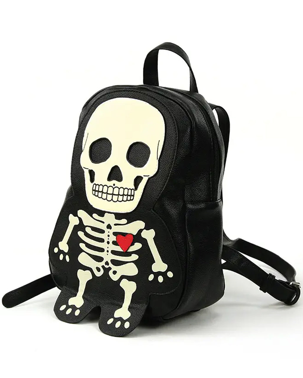 Glow in the Dark Skelett Rucksack