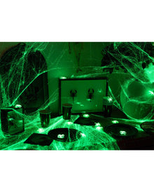 Glow in the Dark Spinnweben 100 g