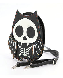 Glow in the Dark Skelett Fledermaus Handtasche