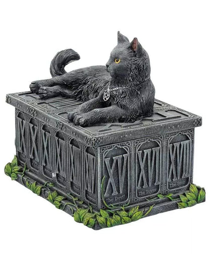 Glückswächter Katze Schatulle