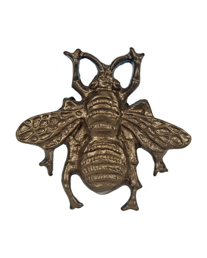 Poignée De Porte & De Tiroir Abeille En Laiton